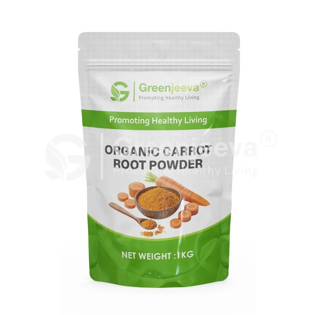 Organic Carrot Root Powder Pouch Organic Carrot Root Powder Pouch